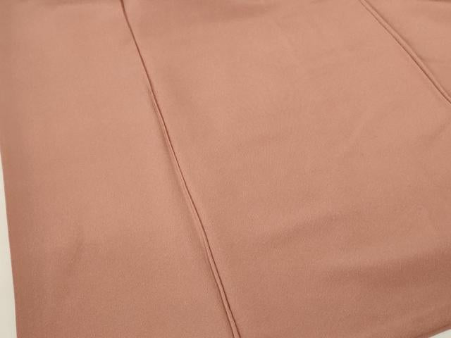 平和屋着物■上質な色無地 薄紅色 正絹 逸品 AABJ5218br