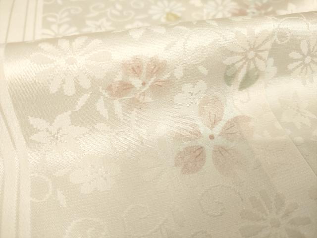 平和屋着物●長襦袢 無双仕立て 花間道 暈し染め 正絹 逸品 AABJ5736ck