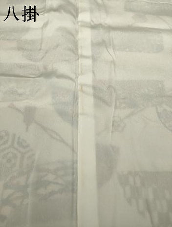 平和屋着物●上質な小紋 型染め 簪 櫛 正絹 逸品 未使用 AABJ5737ck