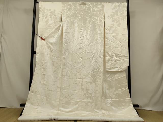 平和屋本店●白打掛 白無垢 和装 婚礼 結婚式 花嫁 神社挙式 唐織 花尽くし 逸品 AABJ5830ou