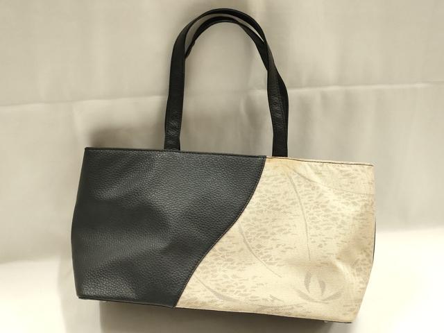 平和屋着物▼和装小物 和装バッグ ハンドバッグ 皮革製品 逸品 AABJ5841ay