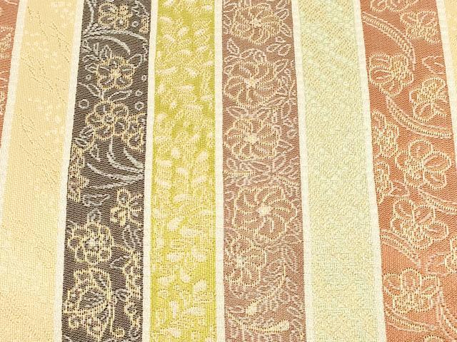 平和屋着物▼和装小物 和装バッグ ハンドバッグ トートバッグ 花間道 金糸 逸品 AABJ5844ay