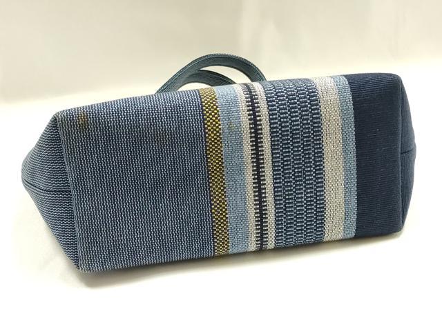平和屋着物▼和装小物 和装バッグ 本場琉球花織 ハンドバッグ ロートン織 逸品 AABJ5846ay
