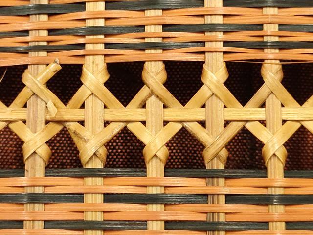 平和屋着物*夏物 和装小物 和装バッグ 籠バッグ 巾着 逸品 AABJ5848ay