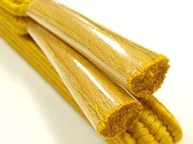 平和屋着物●和装小物 帯締め・帯揚げセット 畝組 柄絞り 雲取り花文 逸品 未使用 AABJ5904ay
