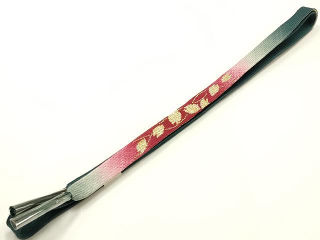 平和屋着物●染色作家 斉藤三才 和装小物 帯締め・帯揚げ・伊達衿セット 高麗組 綾出し 中抜き絞り 逸品 未使用品あり AABJ5912ay