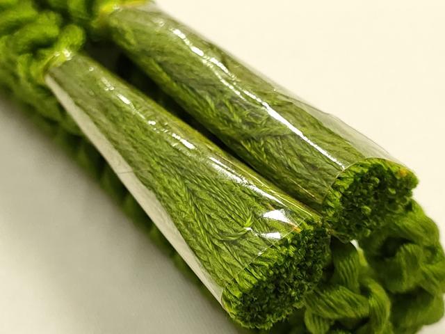 平和屋着物●和装小物 帯締め・帯揚げセット 丸組 柄絞り 菊 逸品 未使用品あり AABJ5967ay