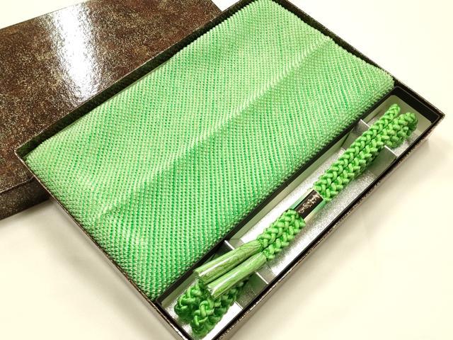平和屋着物●和装小物 帯締め・帯揚げセット 丸組 総絞り 逸品 未使用 AABJ5969ay