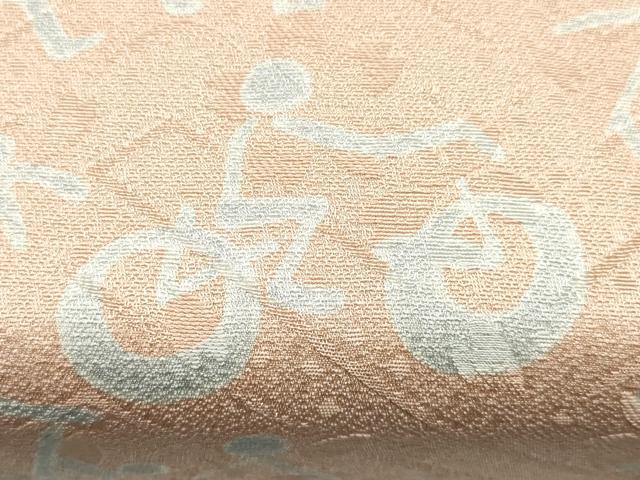 平和屋着物●和装小物 和装バッグ ハンドバッグ 利休バッグ ピクトグラム 逸品 AABJ5979ay