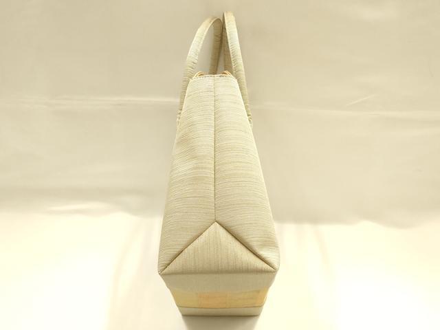 平和屋着物●和装小物 和装バッグ ハンドバッグ 名物裂 金糸 逸品 AABJ5983ay