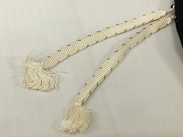 平和屋着物▽羽織 スリーシーズン 春夏秋 塵除け 芝文 留紺色 正絹 逸品 AABJ6088jh