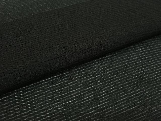 平和屋着物▽羽織 スリーシーズン 春夏秋 塵除け 黒地 正絹 逸品 AABJ6096jh