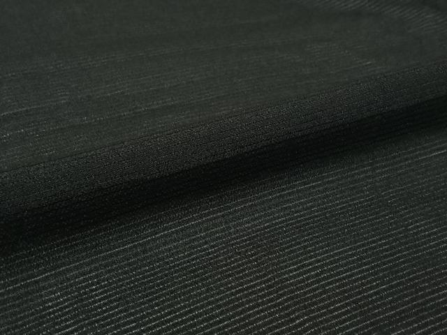 平和屋着物▽羽織 スリーシーズン 春夏秋 塵除け 黒地 正絹 逸品 AABJ6098jh