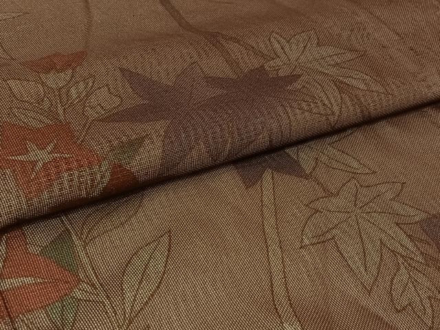 平和屋着物▽訪問着 無双 紗袷 紗×紗 草花文 金彩 正絹 逸品 AABJ6147jh