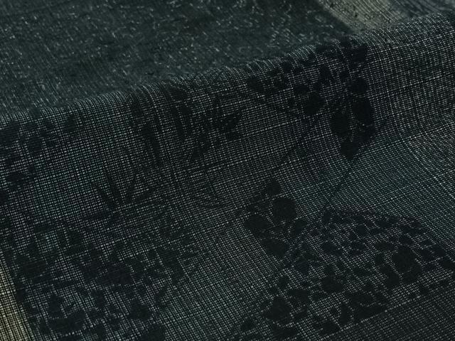 平和屋着物▽小紋 単衣 吉祥花文 AABJ6173jh