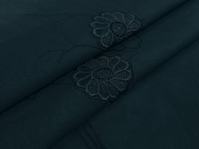 平和屋着物▽羽織 スリーシーズン 春夏秋 塵除け 総刺繍 草花文 正絹 逸品 AABJ6186jh