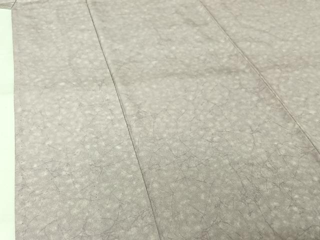 平和屋着物▽上質な小紋 単衣 霞文 正絹 逸品 AABJ6190jh
