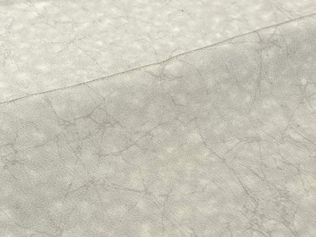 平和屋着物▽上質な小紋 単衣 霞文 正絹 逸品 AABJ6190jh