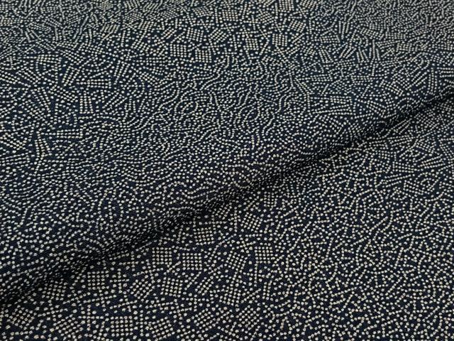 平和屋着物▽江戸小紋 単衣 両面染め 寄せ小紋柄 洗える着物 AABJ6199jh