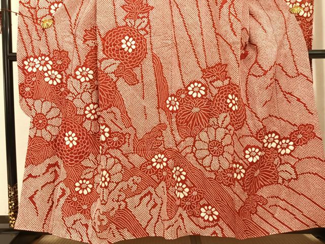 平和屋着物●豪華振袖 総絞り 花尽くし 正絹 逸品 AABJ6220ph