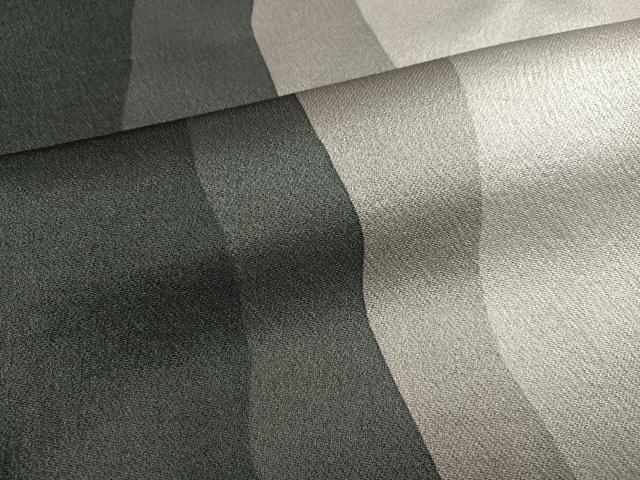 平和屋着物●上質な小紋 間道 正絹 逸品 AABJ6236ph