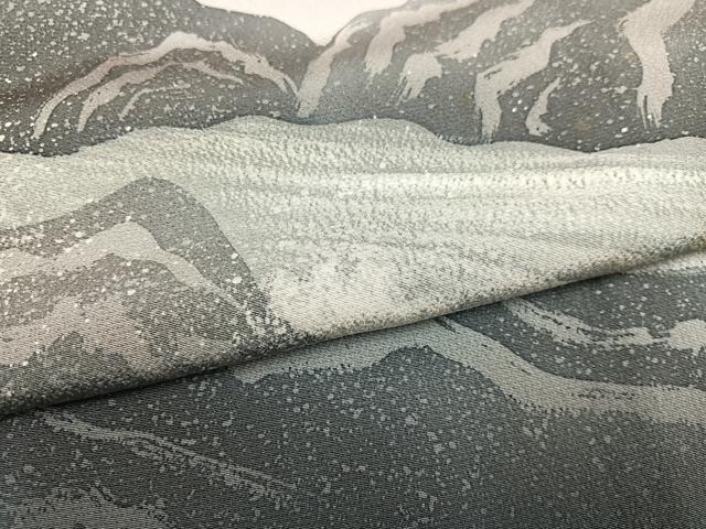 平和屋着物●訪問着 立波飛鳥文 暈し染め 正絹 逸品 AABJ6241ph