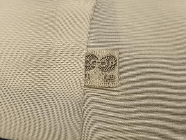 平和屋着物●上質な小紋 友禅 作家物 眞美 草花文 正絹 逸品 AABJ6269ph