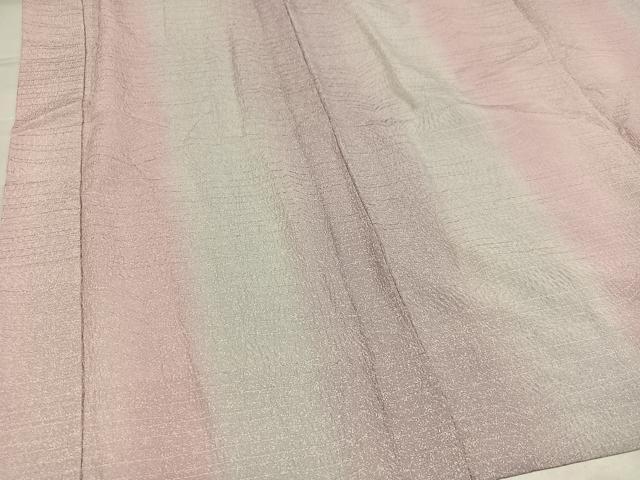 平和屋着物●長襦袢 無双仕立て 間道 やまと誂製 半衿刺繍 正絹 逸品 AABJ6272ph