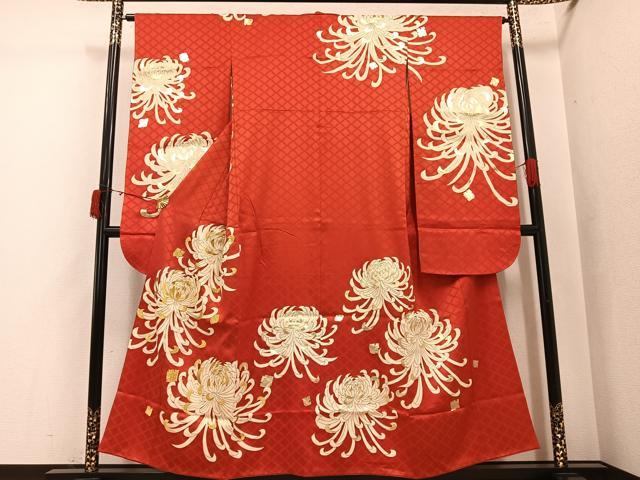平和屋着物●豪華振袖 乱菊 金彩 正絹 逸品 AABJ6285ph