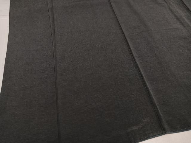 平和屋着物●上質な色無地 仙斎茶色 正絹 逸品 AABJ6315ph