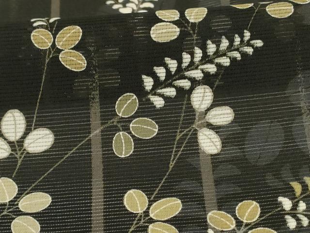 平和屋着物*夏物 小紋 絽 萩 正絹 逸品 AABJ6386jd