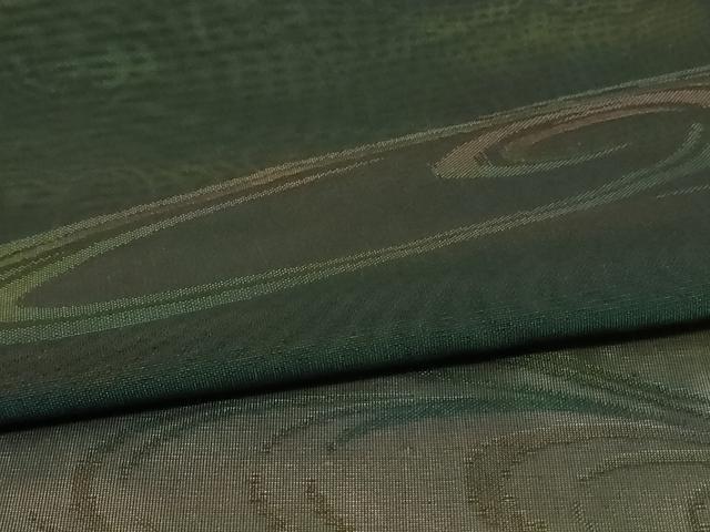 平和屋着物*夏物 小紋 紗 流水文 正絹 逸品 AABJ6395jd