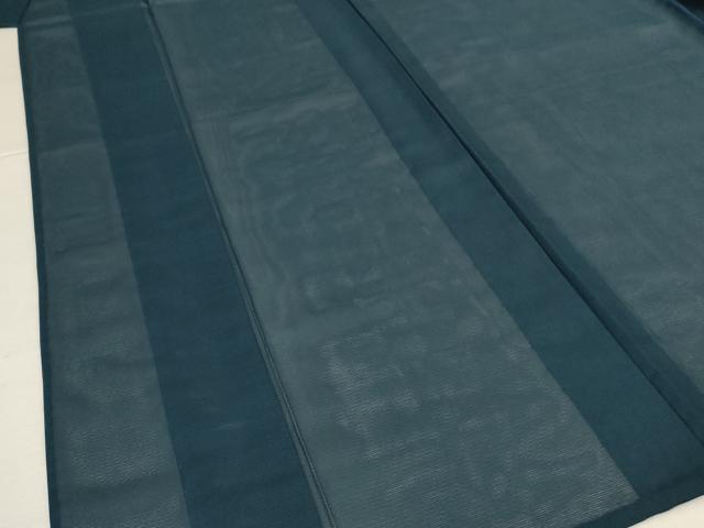 平和屋着物*夏物 色無地 絽 百入茶色 洗える着物 AABJ6408jd