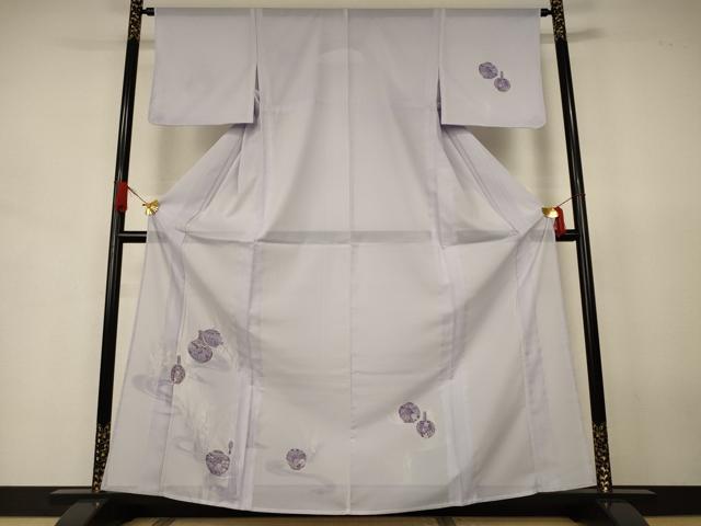 平和屋着物*夏物 訪問着 絽 壺 金彩 洗える着物 AABJ6423jd