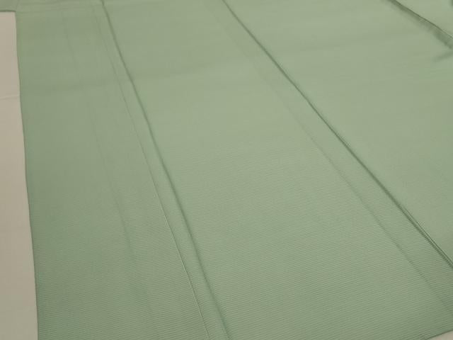 平和屋着物*夏物 色無地 絽 薄萌葱色 証紙付き 正絹 逸品 AABJ6432jd