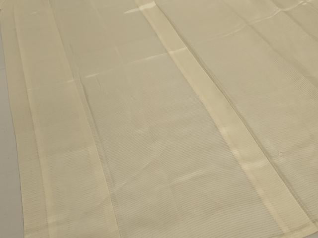 平和屋着物*夏物 長襦袢 絽 鳥の子色 正絹 逸品 AABJ6433jd