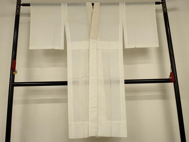 平和屋着物*夏物 長襦袢 絽 生成り色 AABJ6451jd