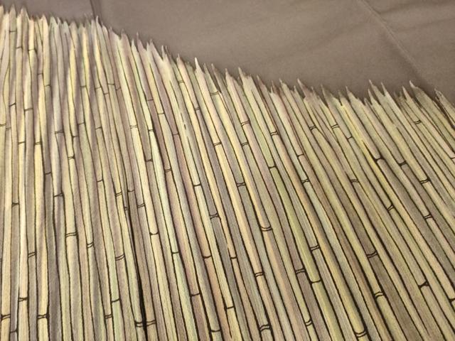 平和屋着物●ファッションデザイナー 花井幸子 訪問着 抽象文様 正絹 逸品 未使用 AABJ6493ck
