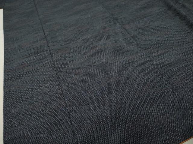平和屋着物●本塩沢 110亀甲 霞文 正絹 逸品 AABJ6498ck