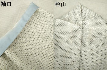 平和屋着物●大変加工の良い総絞り小紋 正絹 逸品 AABJ6560ck