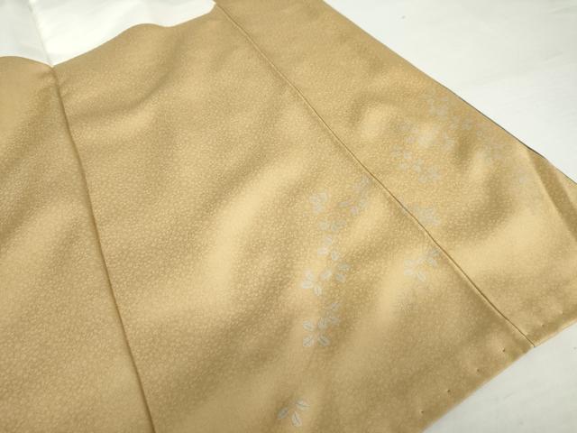 平和屋着物●岡田茂実 訪問着 螺鈿 蔦の葉文 暈し染め 金彩 正絹 逸品 AABJ6575cs