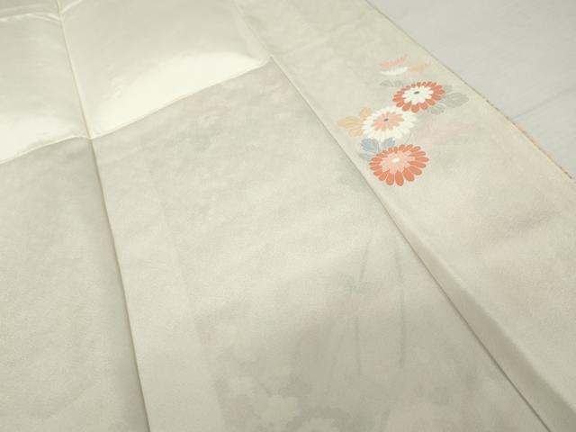 平和屋着物●訪問着 刺繍 枝花文 暈し染め 金彩 正絹 逸品 AABJ6615cs