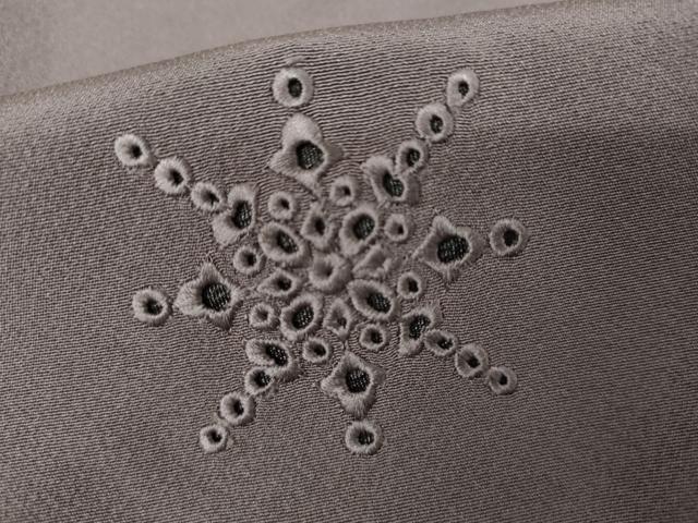 平和屋着物●訪問着 刺繍 舞花文 暈し染め 正絹 逸品 AABJ6635cs