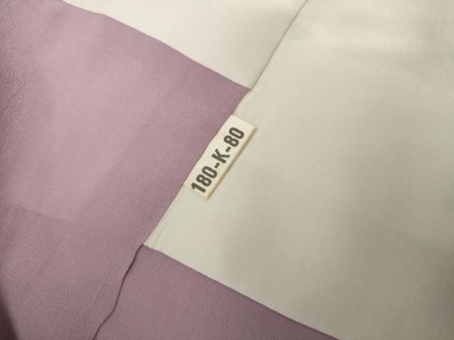 平和屋着物●上質な小紋 地紋起こし 枝葉地紋 暈し染め 正絹 逸品 AABJ6703cs
