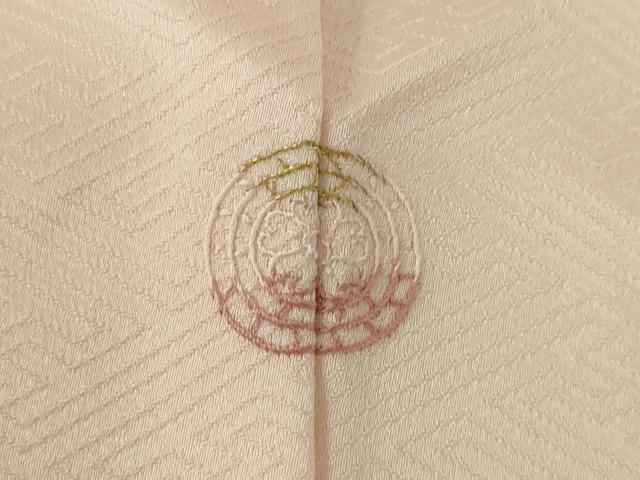 平和屋着物●訪問着 手描き 草花文 暈し染め 正絹 逸品 AABJ6731ck