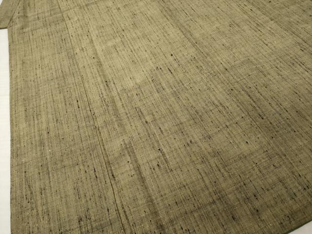 平和屋着物●男性 紬 アンサンブル 霞文 正絹 逸品 AABJ6747ck