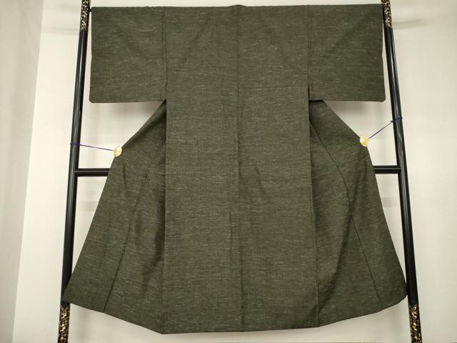 平和屋着物●男性 紬 霞文 正絹 逸品 AABJ6751ck