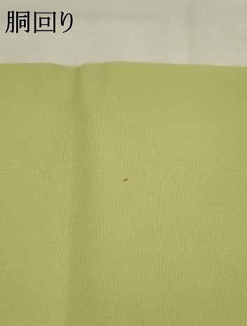 平和屋着物●塩瀬 九寸名古屋帯 笹竹文 金彩 正絹 逸品 AABJ6970pf