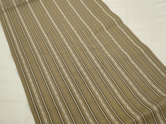 平和屋着物●本場筑前博多織 八寸名古屋帯 献上 正絹 逸品 AABJ7003pf