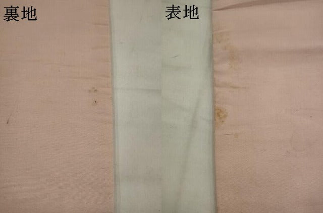 平和屋着物●アンティーク 大正ロマン 九寸名古屋帯 総手刺繍 成り物 金糸 正絹 逸品 AABJ7111pf